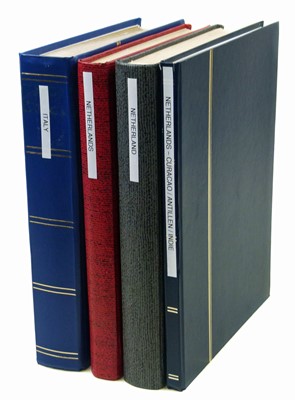 Lot 259 - European stamp collection in 4 stockbooks