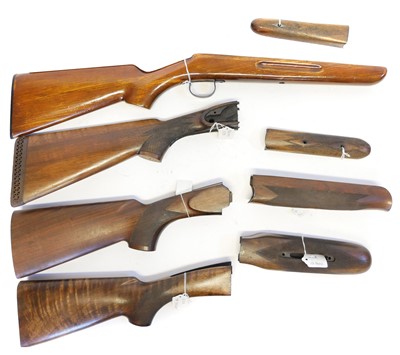 Lot 235 - Collection of gunstocks