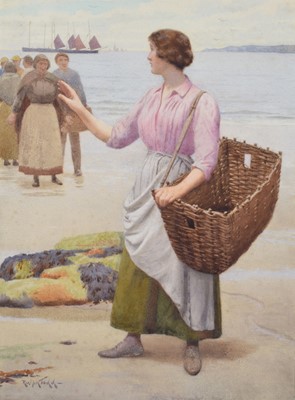 Lot 111 - Ralph Todd R.A., Newlyn School (British 1856-1932)