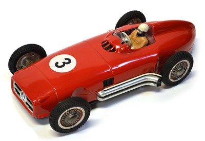 Lot 194 - JNF Tinplate Mercedes Type 196 Formula 1 racing car