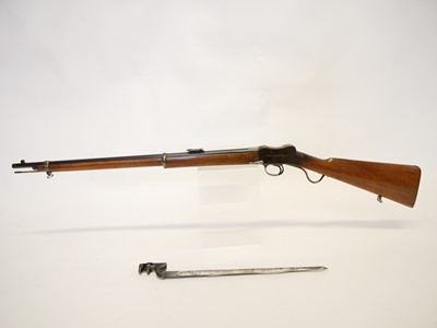 Lot 46 - Army and Navy 297/230 take down rifle with bayonet.