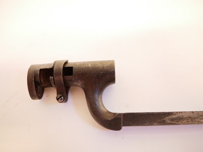 Lot 46 - Army and Navy 297/230 take down rifle with bayonet.