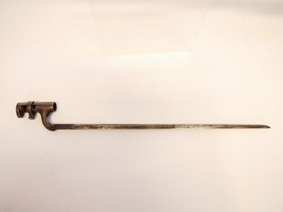 Lot 46 - Army and Navy 297/230 take down rifle with bayonet.
