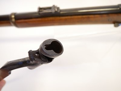 Lot 46 - Army and Navy 297/230 take down rifle with bayonet.