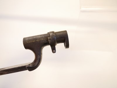Lot 46 - Army and Navy 297/230 take down rifle with bayonet.