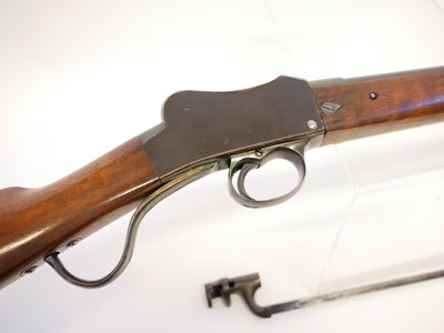 Lot 46 - Army and Navy 297/230 take down rifle with bayonet.