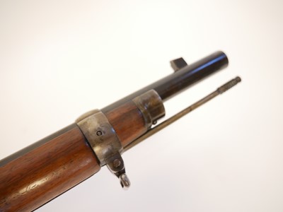 Lot 46 - Army and Navy 297/230 take down rifle with bayonet.