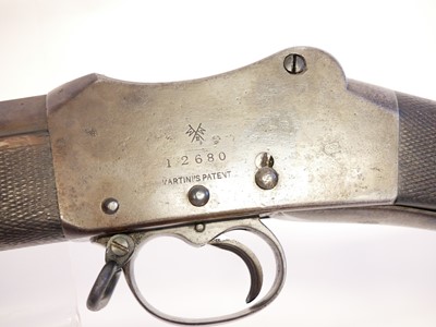 Lot 48 - Martini Henry 577/450 short rifle