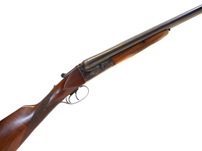 Lot 159 - Larouna 12 bore side by side shotgun LICENCE REQUIRED