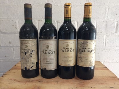 Lot 29 - 2 bottles Chateau Talbot Grand Cru Classe St Julien 1995