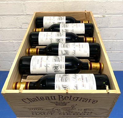 Lot 37 - 12 Bottles (in OWC) Chateau Belgrave Grand Cru Classe Haut-Medoc 2000