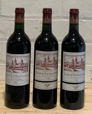 Lot 41 - 3 Bottles ‘Flight’ Chateau Cos d’Estournel Grand Cru Classe St Estephe