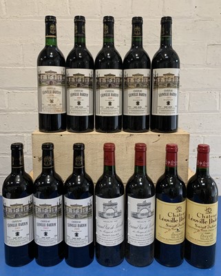 Lot 47 - 12 Bottles Mixed Lot of “Leovilles” Grand Crus Classes of St Julien