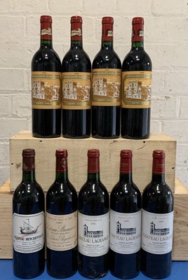 Lot 48 - 9 Bottles Mixed Lot Fine Classified Growth St Julien Claret