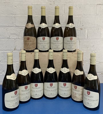 Lot 90 - 11 Bottles Mixed Lot Chassagne Montrachet from Domaine Roux