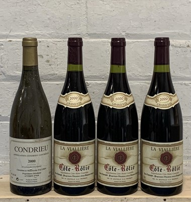 Lot 93 - 4 Bottles Mixed Lot Condrieu and Cote Rotie