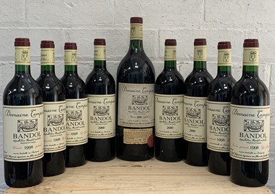 Lot 114 - 8 Bottles together with 1 Magnum Fine Estate Bandol from Domaine Tempier