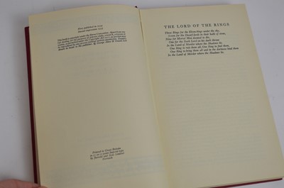 Lot 58 - Lord of the Rings Trilogy First Editions