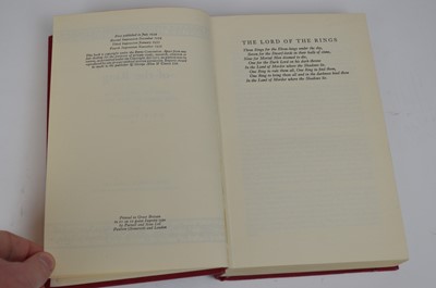 Lot 58 - Lord of the Rings Trilogy First Editions