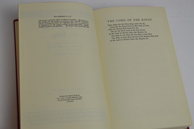 Lot 58 - Lord of the Rings Trilogy First Editions