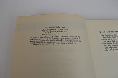 Lot 58 - Lord of the Rings Trilogy First Editions