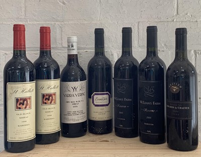 Lot 142 - 7 Bottles Mixed Lot Fine Australian Shiraz based Reds