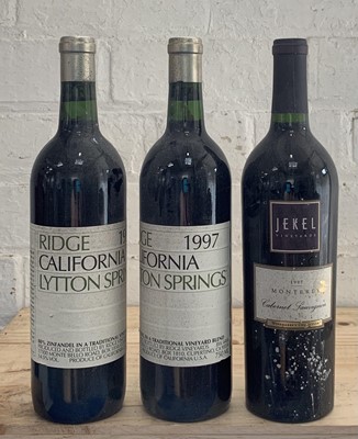 Lot 144 - 3 Bottles Fine Californian Estate Reds
