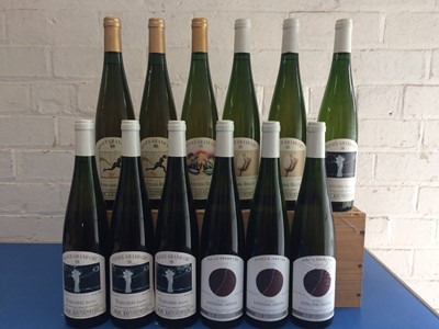 Lot 117 - 12 Bottles Excellent Alsace Grand Cru Kastelberg and Grand Cru Wiebelsberg Riesling from Marc Kreydenweiss