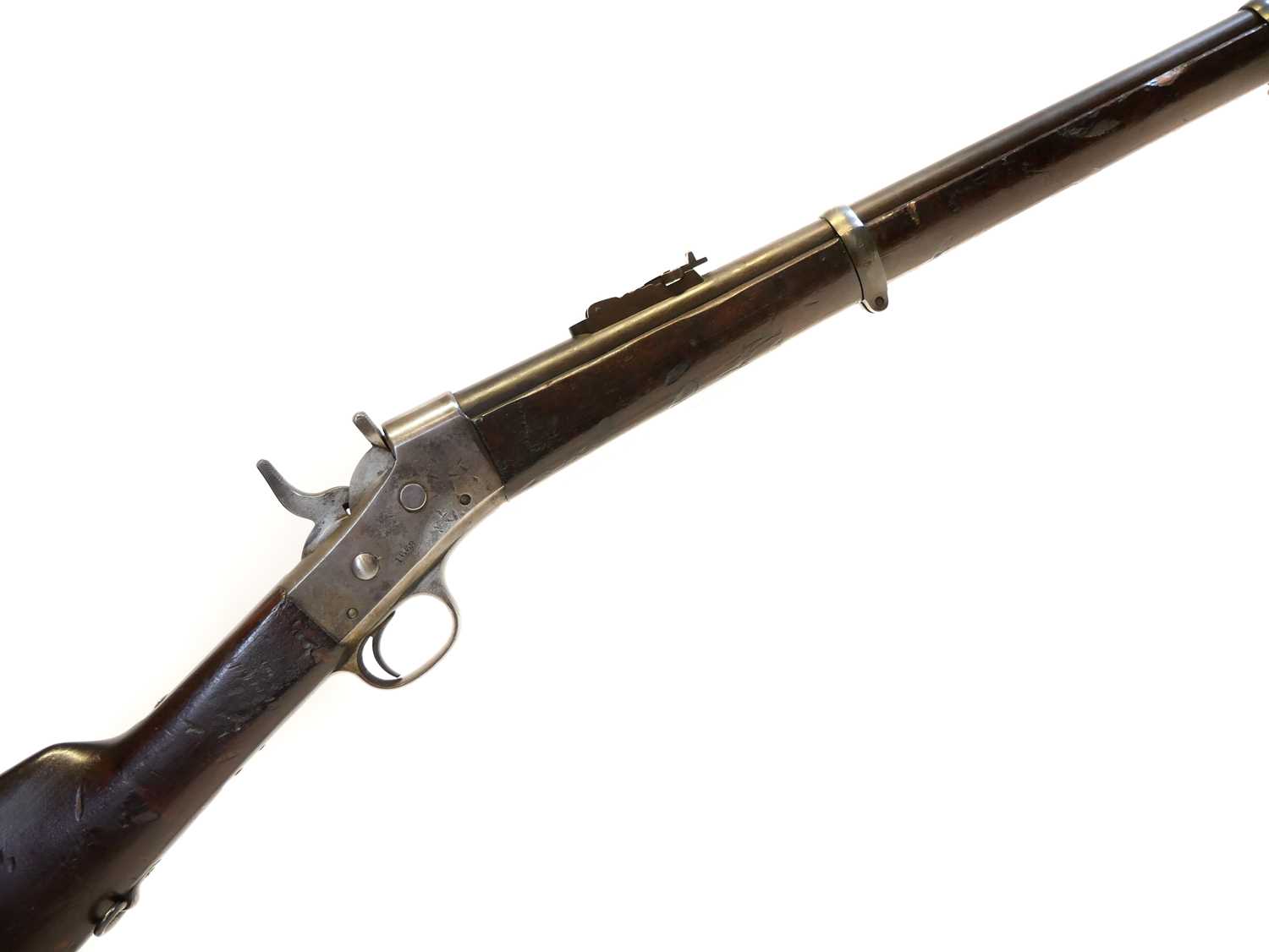 Lot 39 - Remington Rolling block .43 Spanish rifle
