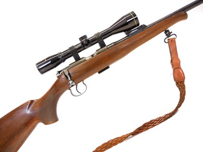 Lot 109 - CZ Brno .22 rifle with scope and moderator LICENCE REQUIRED