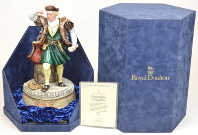 Lot 100 - Royal Doulton Christopher Columbus number 932/1492