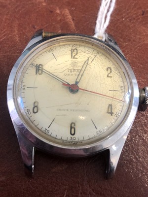 Lot 197 - A stainless steel Tudor Oyster wristwatch