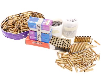 Lot 207 - Collection of bullets and cases for reloading