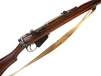 Lot 76 - Deactivated Lee Enfield SMLE 4252 with sling and bayonet