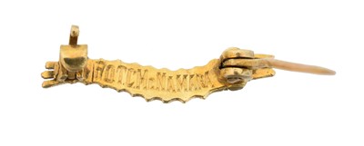 Lot 8 - A WWII 'Caterpillar Club' pin