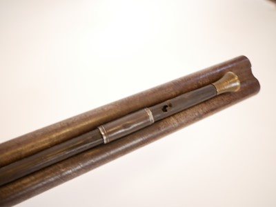 Lot 66 - Manton double 22 bore percussion shotgun