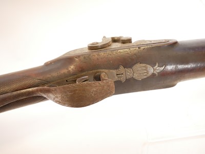 Lot 66 - Manton double 22 bore percussion shotgun