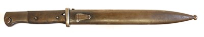 Lot 284 - German S84/98 bayonet and scabbard