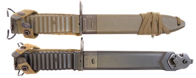 Lot 292 - Two bayonets and scabbards