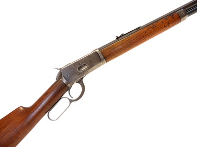 Lot 105 - Winchester 1907 1892 lever action rifle LICENCE REQUIRED