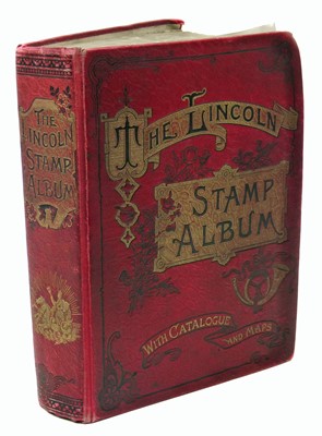 Lot 98 - A selection of stamps, contained in 'The Lincoln stamp album'