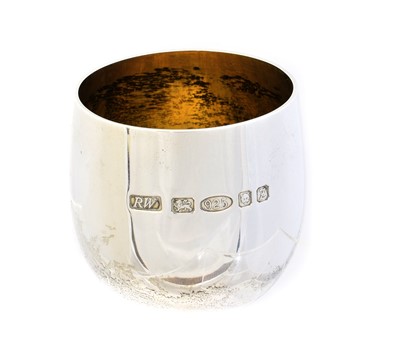 Lot 166 - An Elizabeth II silver beaker