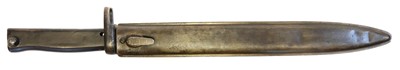 Lot 265 - German Ersatz bayonet and scabbard