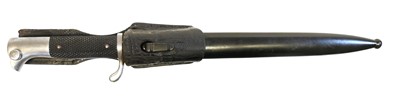 Lot 268 - German walking out dress bayonet and scabbard