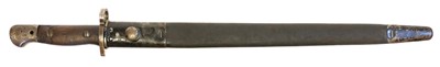 Lot 273 - British P1907 WWII bayonet and scabbard