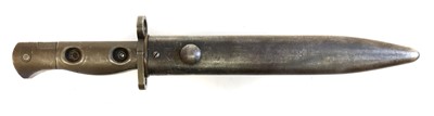 Lot 274 - Australian L1A2 bayonet and scabbard