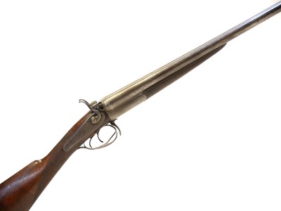 Lot 143 - Edward Paton 20 bore thumbhole underlever shotgun LICENCE REQUIRED