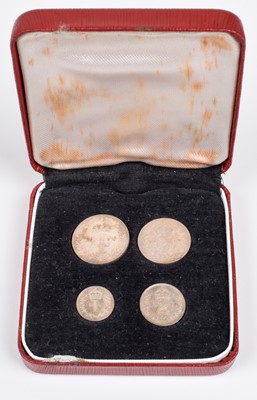 Lot 49 - Queen Victoria Maundy Set, 1890.