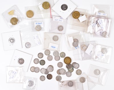 Lot 13 - Selection of threepences, groats and smaller denominations from William IV to Elizabeth II.