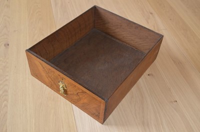 Lot 279 - Queen Anne walnut cabinet on chest